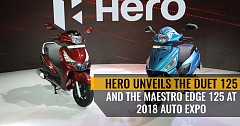Hero Unveils Duet 125 and Maestro Edge 125 With New Features