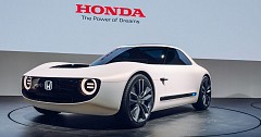 Honda Exhibited its Old School Sports Car Concept at Auto Expo 2018