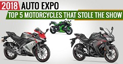 2018 Auto Expo: Top 5 Motorcycles That Stole the Show