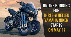 Online Booking for Three-Wheeled Yamaha Niken starts on May 17
