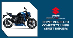 Suzuki GSX-S750 Comes in India To Compete Triumph Street Triple S