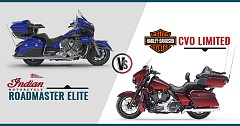 Indian Roadmaster Elite Vs Harley Davidson CVO Limited: Luxury Touring Motorcycles Rivalry