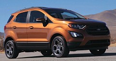 Sportier Ford EcoSport S Sunproof To Introduce This Month