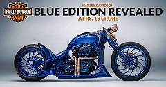 Harley-Davidson Blue Edition Revealed At Rs. 12 Crore