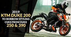 2019 KTM Duke 200 to Borrow Styling Cues from Duke 250 and 390