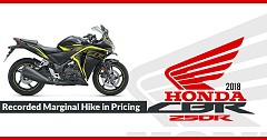 2018 Honda CBR 250R Recorded Marginal Hike in Pricing