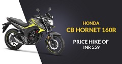 2018 Honda CB Hornet 160R Price Revised, Gets Marginal Hike of INR 559