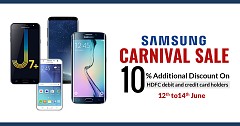 Samsung Carnival Sale Offers Host of Discounted Products