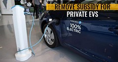 Govt Will Remove Subsidy For Private EVs In 2nd Phase Of FAME
