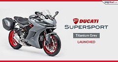 Ducati Supersport Gets New Titanium Grey Colour Scheme