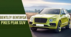 Bentley Bentayga Pikes Peak SUV Revealed