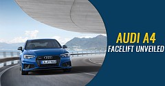 India-Spec Audi A4 Facelift Unveiled