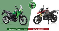 Spec Comparison of Rivals: BMW G310 GS vs Kawasaki Versys X-300