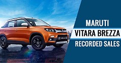 Maruti Vitara Brezza Recorded Fastest 3 Lakh Sales