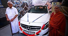 Not So Young Farmer Buys A Mercedes Car