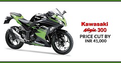 2018 Kawasaki Ninja 300 Now Available at Discounted Price Tag of INR 3.3 lakh