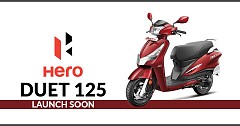 Hero Duet 125 India Launch Slated in Coming Weeks