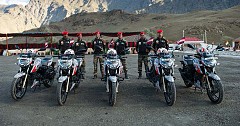 Indian Army ‘Shwet Ashw’ team Traverse 4250km To Commemorate Kargil War Heroes