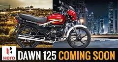 Hero Dawn 125 Expects a Launch by this Year End