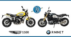 Comparison of Rivals: Ducati Scrambler 1100 vs BMW R nine T