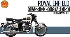2018 Royal Enfield Classic 350 Rear Disc Variant Available on Sale with On-time Delivery