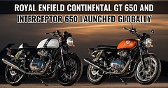 Royal Enfield Continental GT 650 and Interceptor 650 Launched Globally