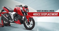 Top 5 Worth the Money Bikes in India Under 400cc Engine Displacement