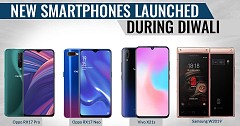New Smartphones Launched During Diwali: Oppo RX17 Pro, RX17 Neo, Vivo X21s and Samsung W2019 Flip Phone