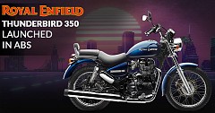 Royal Enfield Thunderbird 350 Also Gets ABS, Priced INR 1.83 Lakhs