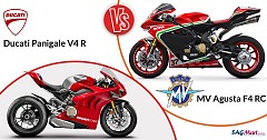 Comparison of Rivals: Ducati Panigale V4 R vs MV Agusta F4 RC