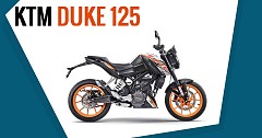 KTM Launches Duke 125 ABS at INR 1.18 Lakh