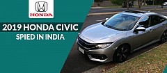 2019 Honda Civic Spied in India