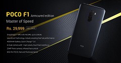 Xiaomi Poco F1 Armoured Edition 6GB/128GB Version Out Now