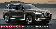BMW M50d, The Range-Topping X7 variant, to Launch on January 31, 2019