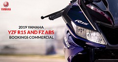Bookings for Yamaha R15S, R15 V3 and FZ ABS Variant to Start in January 2019