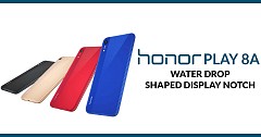 Honor Play 8A Launched in China Featuring Water drop- shaped Display Notch