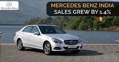 Mercedes Benz India Sales Grew By 1.4% and Sold 5,538 Units in 2018
