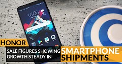 Honor Sale Figures Showing Steady Growth in Smartphone Shipments