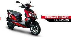 Okinawa i- Praise Electric Scooter Launched in India At Rs 1.15 lakh