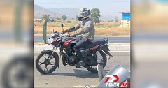 2019 Bajaj Discover 110 CBS Prototype Spied on Test Runs without Camouflage