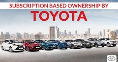 Subscription Based Ownership by Toyota Under Works
