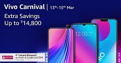 Vivo Carnival Sale Brings Exciting Offers of Upto Rs 14,800 for this Holi