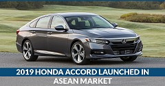 2019 Honda Accord Launched with 1.5 L Petrol 190 PS Engine in Thailand