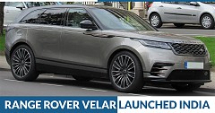 Made-in-India Range Rover Velar Launched at INR 72.47 Lakh