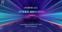 Realme 3 Pro to Launch in India on 22nd April