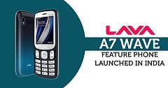 Lava A7 Wave feature phone launched in India with price tag INR 1,799