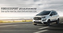 Ford Ecosport Thunder Launched; starts at INR 10.8 Lakh