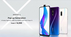 The new arrival in India: Realme X with Snapdragon 710 SoC and a pop-up selfie shooter