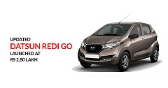 Updated Datsun Redi Go with Safety Features Launched, Priced INR 2.80 lakh