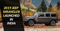 2019 Jeep Wrangler Launched In India; Priced At ₹ 63.94 Lakh
